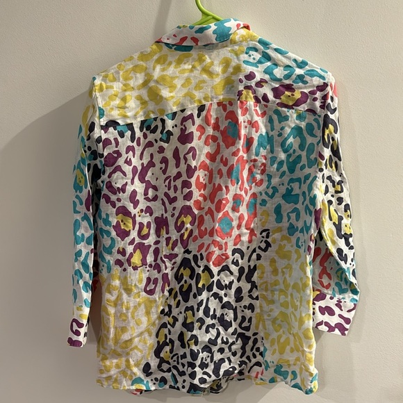 Ladies PAPERWHITE LINEN SHIRT - Picture 3 of 4